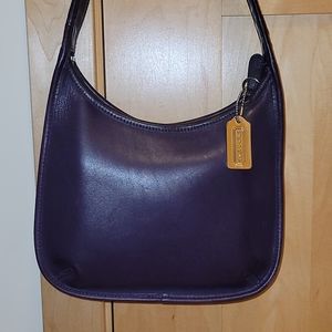 RARE 90s Plum Purple Coach USA 9020 Ergo Bag